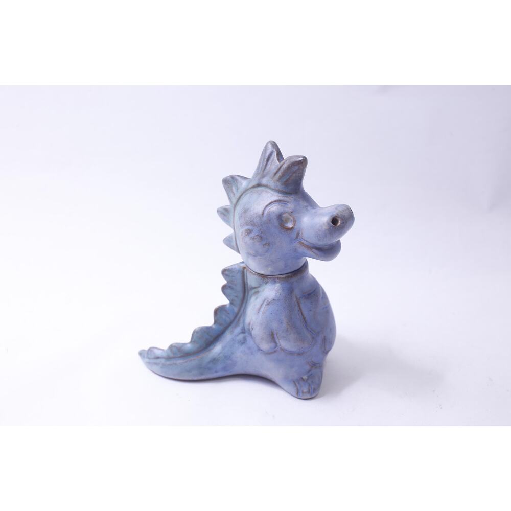 Dragon Oil Lamp, Ceramic Figure, Kerosene Lamp, Home, Decor, Collectible, Unique